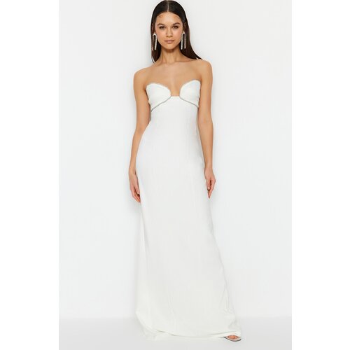 Trendyol evening &amp;amp; prom dress - ecru - shift Slike
