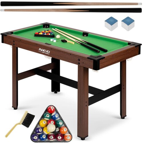  Biljarski stol 122 x 61 x 76 cm ns-807 tamno smeđi Cene