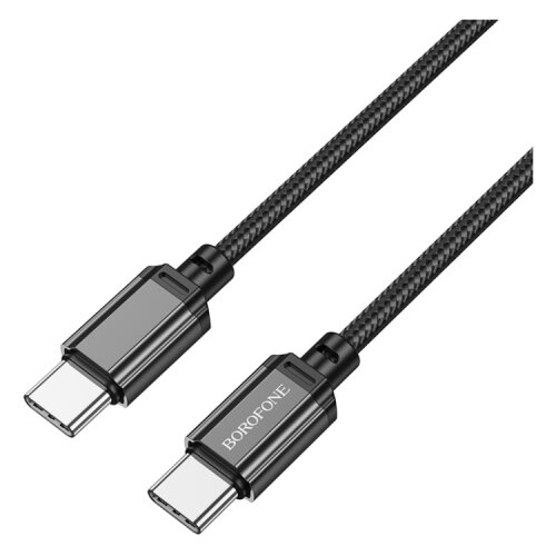 Sharp USB kabal 1m BOROFONE BX87 60W charging data Type-C to Type-C black Cene