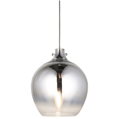  Endon 96442 - Visilica na sajli PANTHER 1xE27/10W/230V, sjajni hrom / zadimljeno staklo Slike
