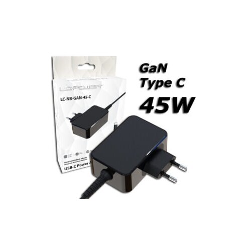LC-Power USB GaN punjač 45W Punjač za laptope, USB-C,5-20V, 2.25-3A Cijene