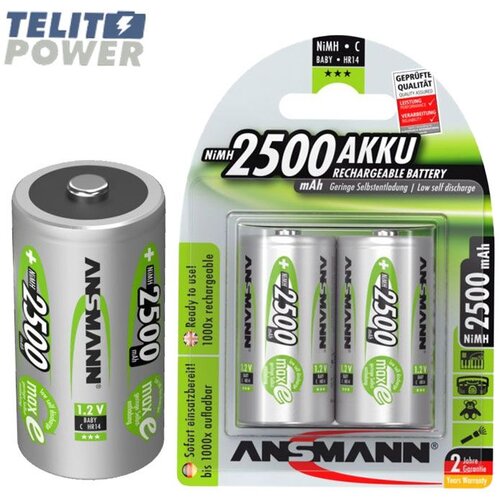 Ansmann Punjiva NiMH 1.2V 2500mAh C / HR14 Tip 2500 ( cena po komadu ) Cene