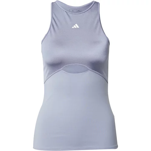 Adidas Sportski top 'Hiit Aeroready ' lila / bijela