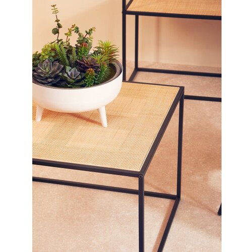 Premier Housewares Stolić za kavu od ratana u prirodnoj boji 60x60 cm Depok &amp;ndash; Slike