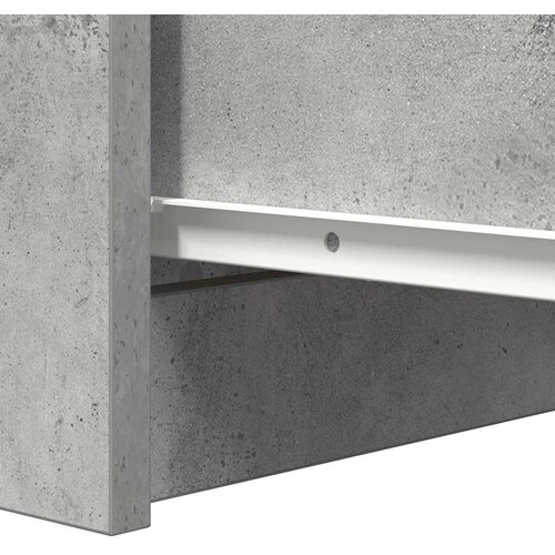  Komoda siva boja betona 37,5x35x76 cm od konstruiranog drva Slike