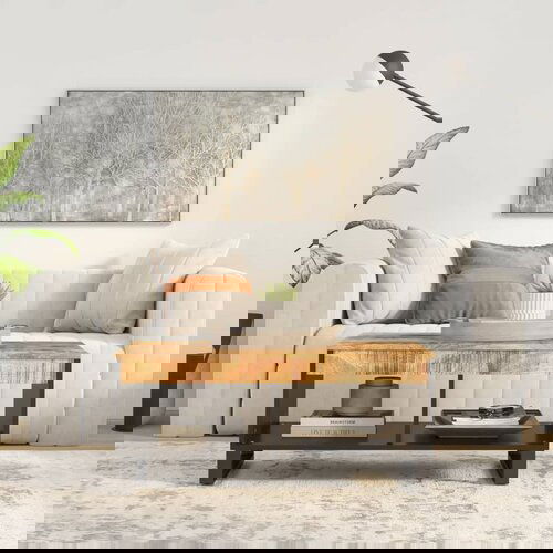 vidaXL Stolić za kavu 90 x 50 x 40 cm od masivnog drva manga Cene