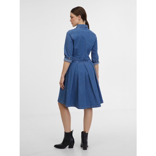 Orsay Blue Women&amp;#039;s Denim Dress - Women&amp;#039;s Slike