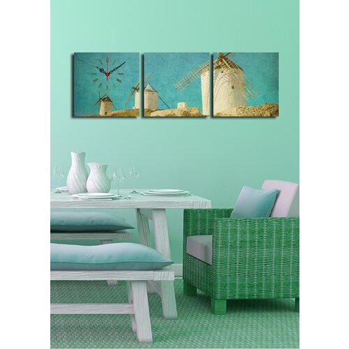 Wallity zidni sat 3P2828CS-18, 90x28 cm, 3 dela Cene