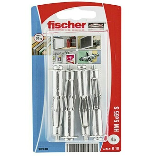 Fischer Metalna tipla za &amp;scaron;upljine HM 5x65 S (Promjer: 10 mm, 4 Kom.) Slike