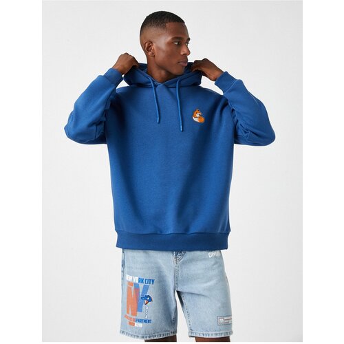 Koton Sweatshirt - Blue - Relaxed Slike