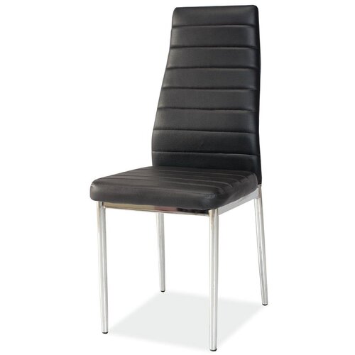 Molarem Home Stolica H261 CHROM-crna Slike