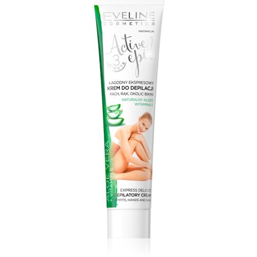 Eveline Active Epil depilacijska krema za roke, pazduhe in predel bikinija z aloe vero 125 ml Cene