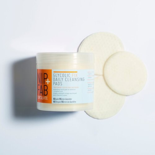 NIP+FAB Glycolic Fix čistilne blazinice 60 kos Slike