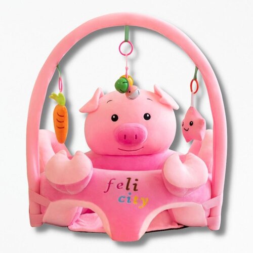 Bata i seka Stolica za bebe Prase, Roze Slike