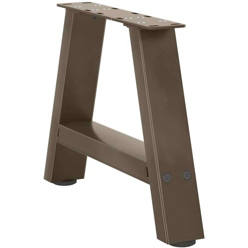  Noge za klub stolić A-oblika 2 kom 40 x (30-31) cm čelik - Prirodna 40 x (30-31) cm 1 Slike