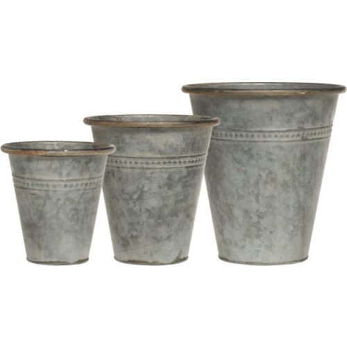 Chic Antique Set 3 cvetličnih loncev - 1 set. Cene