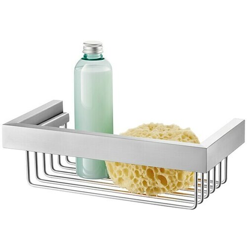 Zack Linea Kupaonska tuš polica (D x Š x V: 13 x 26,5 x 8,5 cm, Plemeniti čelik, Mat) Cijene