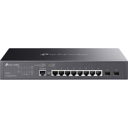 Tp-link SG3210 Omada 8-Port Gigabit L2+ Managed Switch – 2 SFP Slots, Fanless Design Cijene