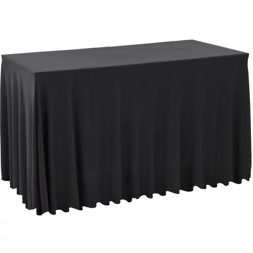  Navlake za stol rastezljive 2 kom 243 x 76 x 74 cm antracit
