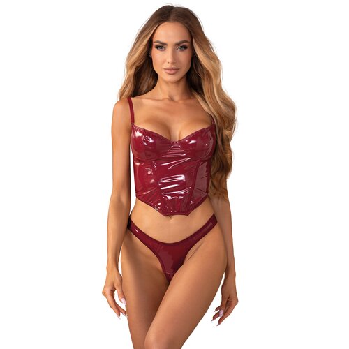 Obsessive Redya Corset & Thong Red L/XL Cijene