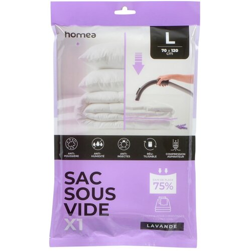 Hom&amp;eacute;a Vakuum vrećica za odjeću Lavender &amp;ndash; Slike