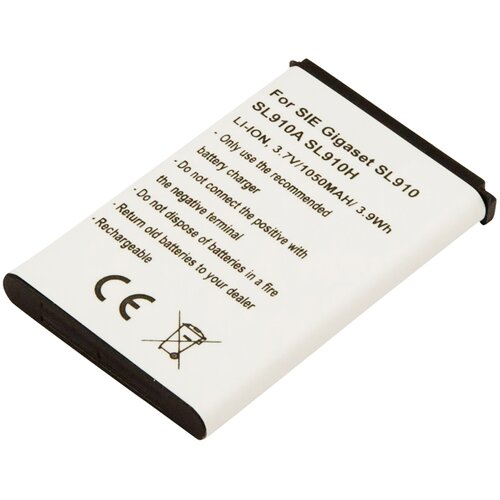 AVIZAR Li-ion baterija 3.7V 1050mAh za telefon Siemens Gigaset SL910 SL910A SL910H, Bela, (5000070385) Cene