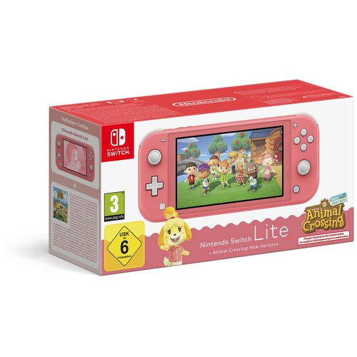 Nintendo Igralna konzola Switch Lite Coral ACNH DIGI G/R, (5000062333) Cene