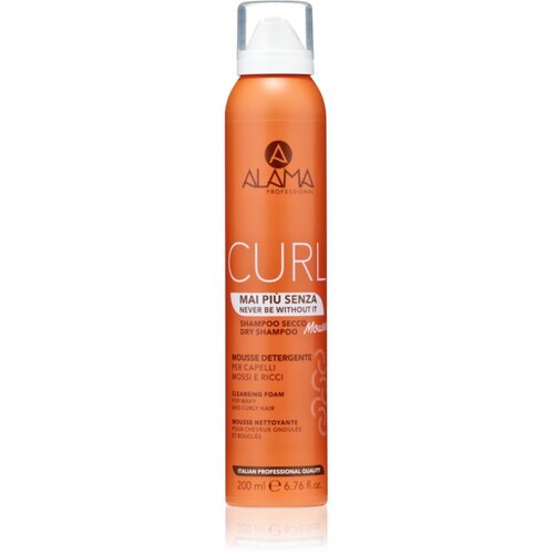 Alama professional Curl Dry Shampoo Mousse suhi &amp;scaron;ampon za valovite in kodraste lase 200 ml Slike
