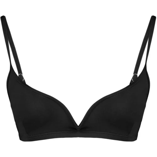 Trendyol bikini top - black - plain