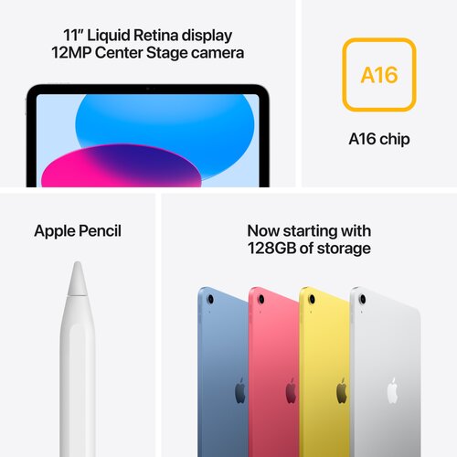Apple iPad 11&amp;quot; WiFi 128GB Silver MD3Y4TY/A Slike