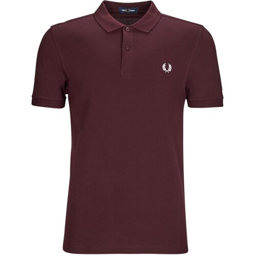 Fred Perry Polo majice kratki rokavi PLAIN SHIRT Bordo Cene
