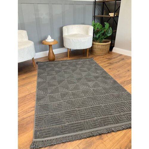 Conceptum Hypnose dizayn kare - anthracite anthracite carpet (100 x 300) Slike