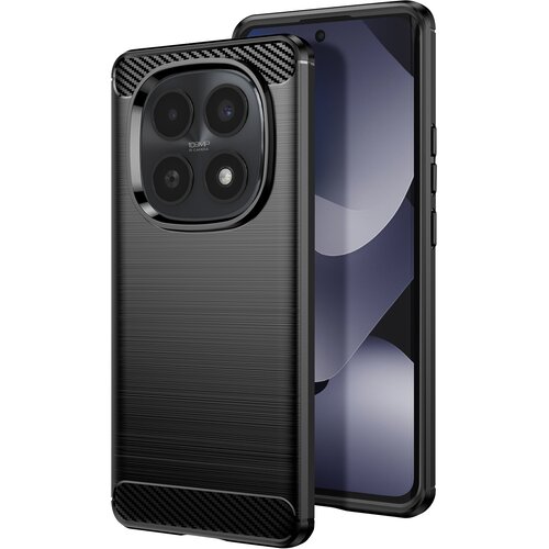 AVIZAR Ovitek za Redmi Note 15 5G / 4G iz silikona z učinkom karbona in bru&scaron;eno teksturo, Črna, (5000189737) Cene