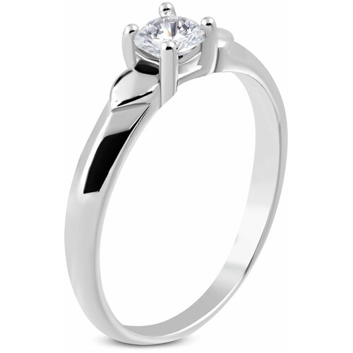 Kesi Lux classic surgical steel engagement ring Cene