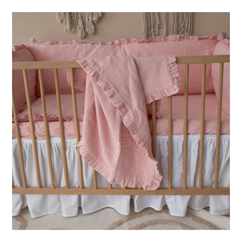  Muslin ogradica za krevetac sa posteljinom i prekrivačem roze ( TNC_DVI6EW_0915083 ) Cene