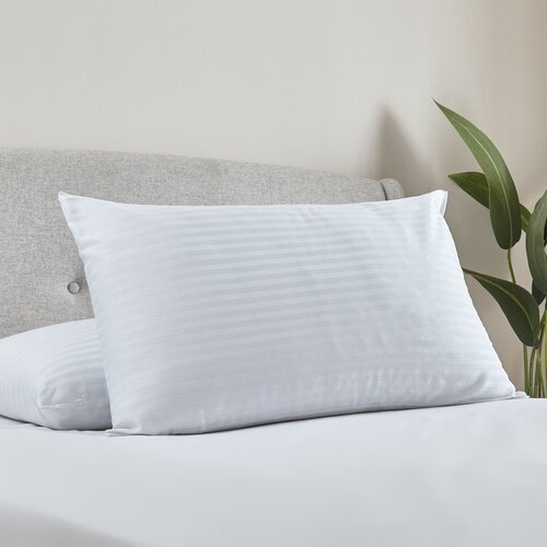 Catherine Lansfield Polnilo za blazino 2 ks 48x74 cm Hotel Satin Stripe &amp;ndash; Slike