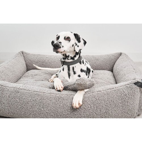 MiaCara siva boucl&amp;eacute; podloga za pse 71x91 cm senso pebble m Slike