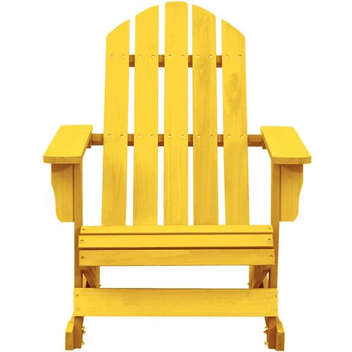 Maison Chic Vrtni gugalni stoli - Stol za vrt Adirondack trden les jelke rumen JS249, (21877692) Cene