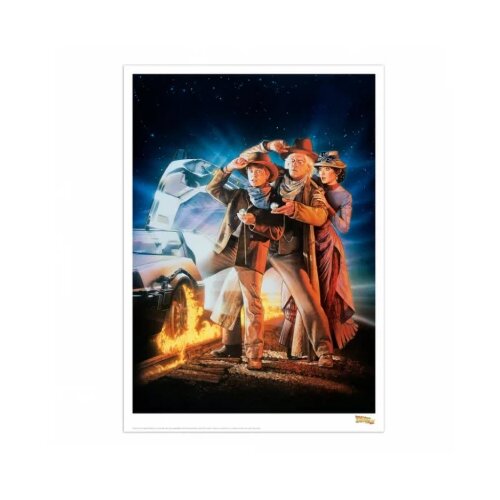 Fanattik Back to the Future Art Print 5 Cene