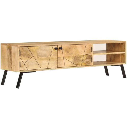 The Living Store TV omarica iz trdnega mangovega lesa 140x30x40 cm - TV Omarica, (21376064) Slike