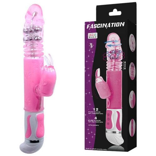 Lybaile vibrator rabbit fascination bunny pink Slike