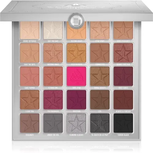 Jeffree Star Cosmetics Star Wedding paleta sjenila za oči 25x1,5 g