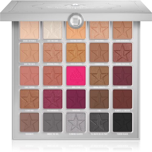 Jeffree Star Cosmetics Star Wedding paleta sjenila za oči 25x1,5 g Slike