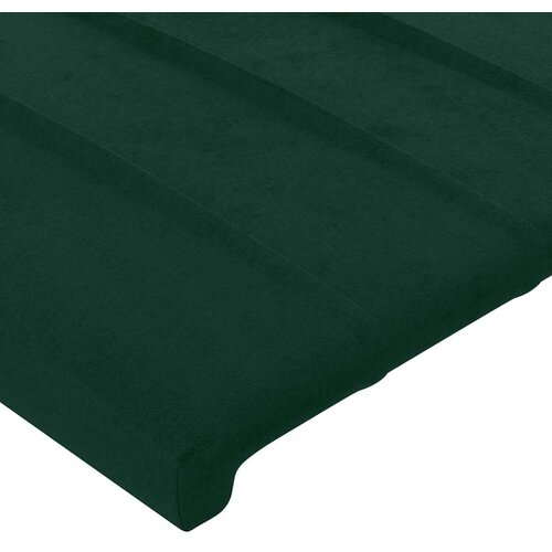  LED uzglavlje tamnozeleno 180x5x118/128 cm bar&amp;scaron;unasto Slike