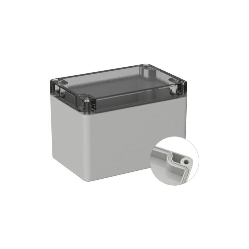 TRU COMPONENTS univerzalno kućište 120 x 80 x 85 pc svijetlosiva (ral 7035) 1 St. Cijene