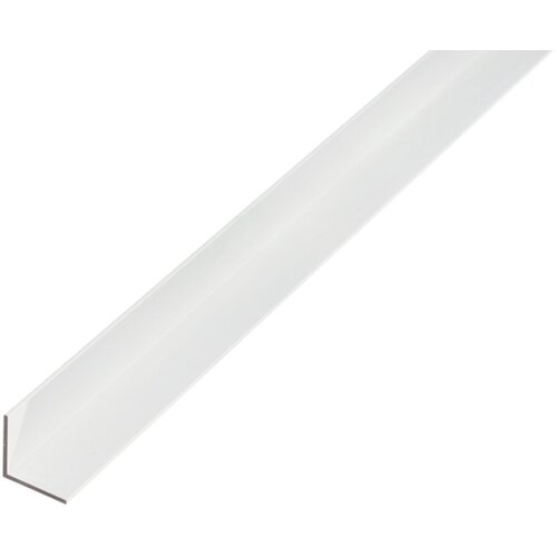 Gah alberts Rubni profil (2.000 x 20 x 20 mm, Debljina: 1,5 mm, Aluminij, Eloksirano, Srebrne boje) Slike