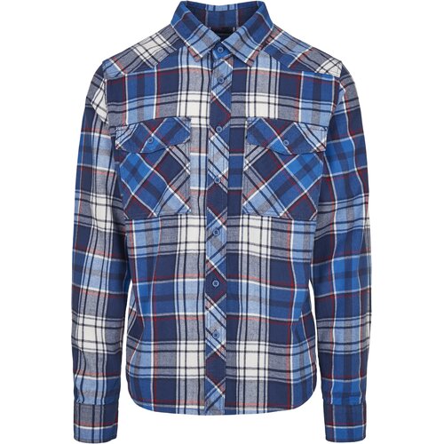 BYBrandit Checkshirt navy Slike