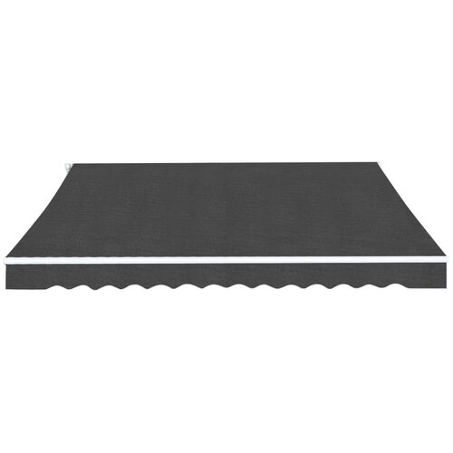 Maison Chic Ročno zložljiva tenda - Senčniki 350 cm antracitne barve, (22038935) Cene