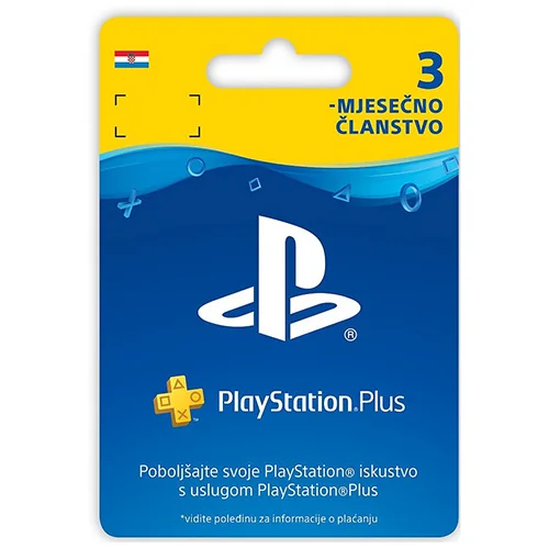 Playstation Plus Card 90 Days Hanger