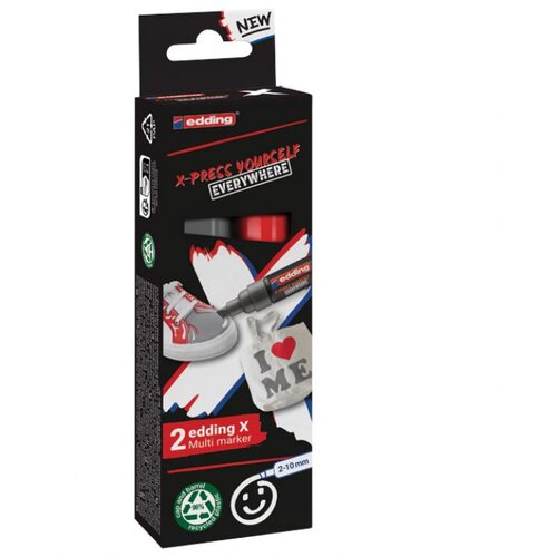  SET X MARKER 2-10 MM YAY GREY PK2 EDDING 6900 Cene